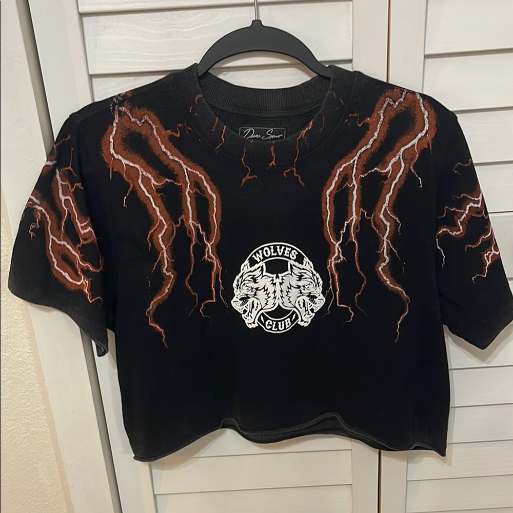 Darc Sport lightening Cropped Shirt